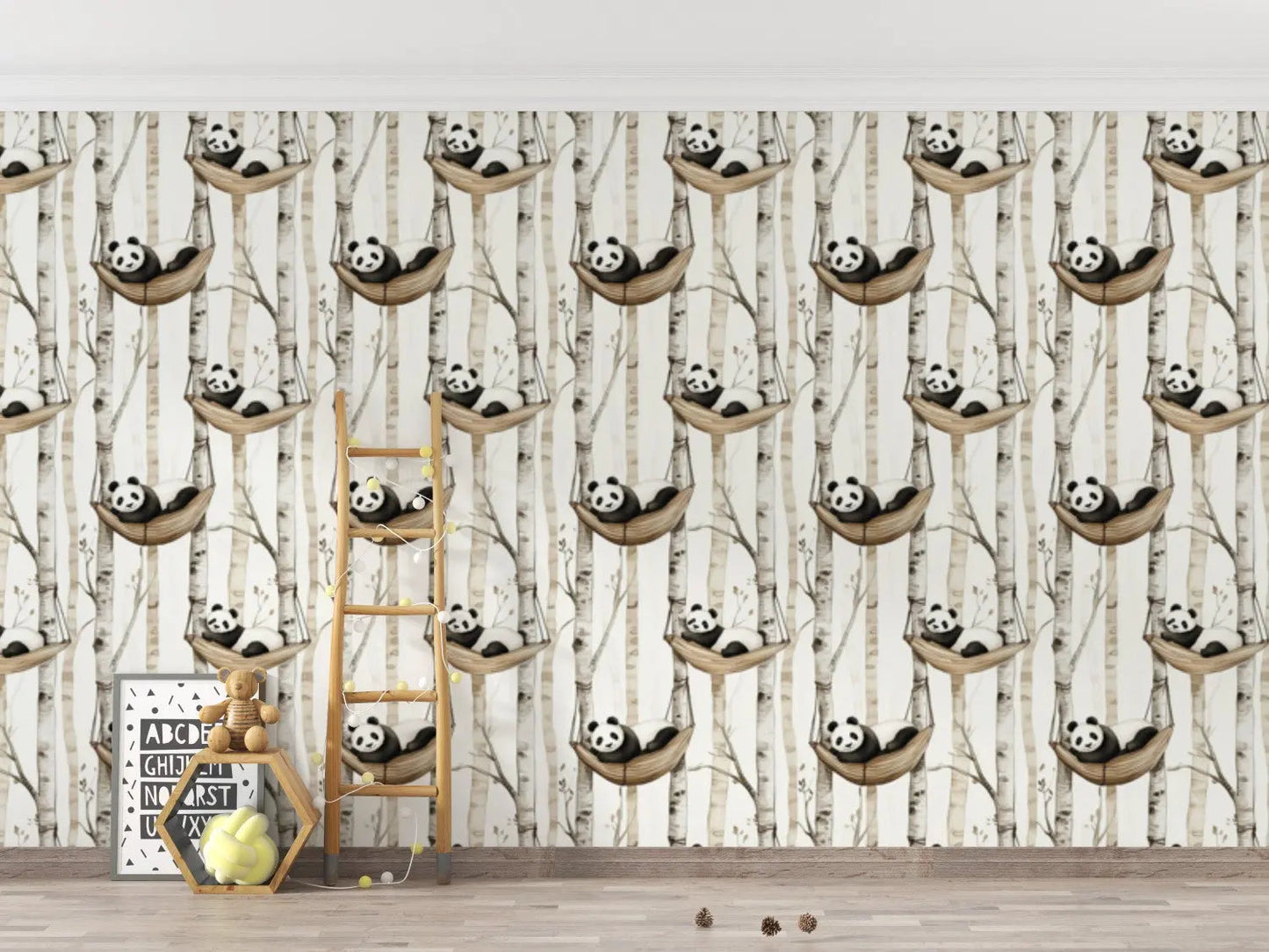 Whimsical Panda Hammock Haven
