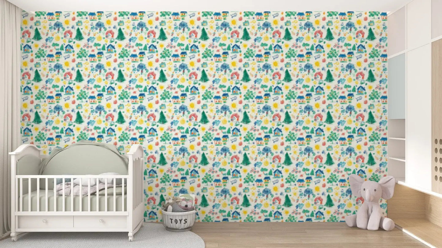 A Child's Happy Neighborhood