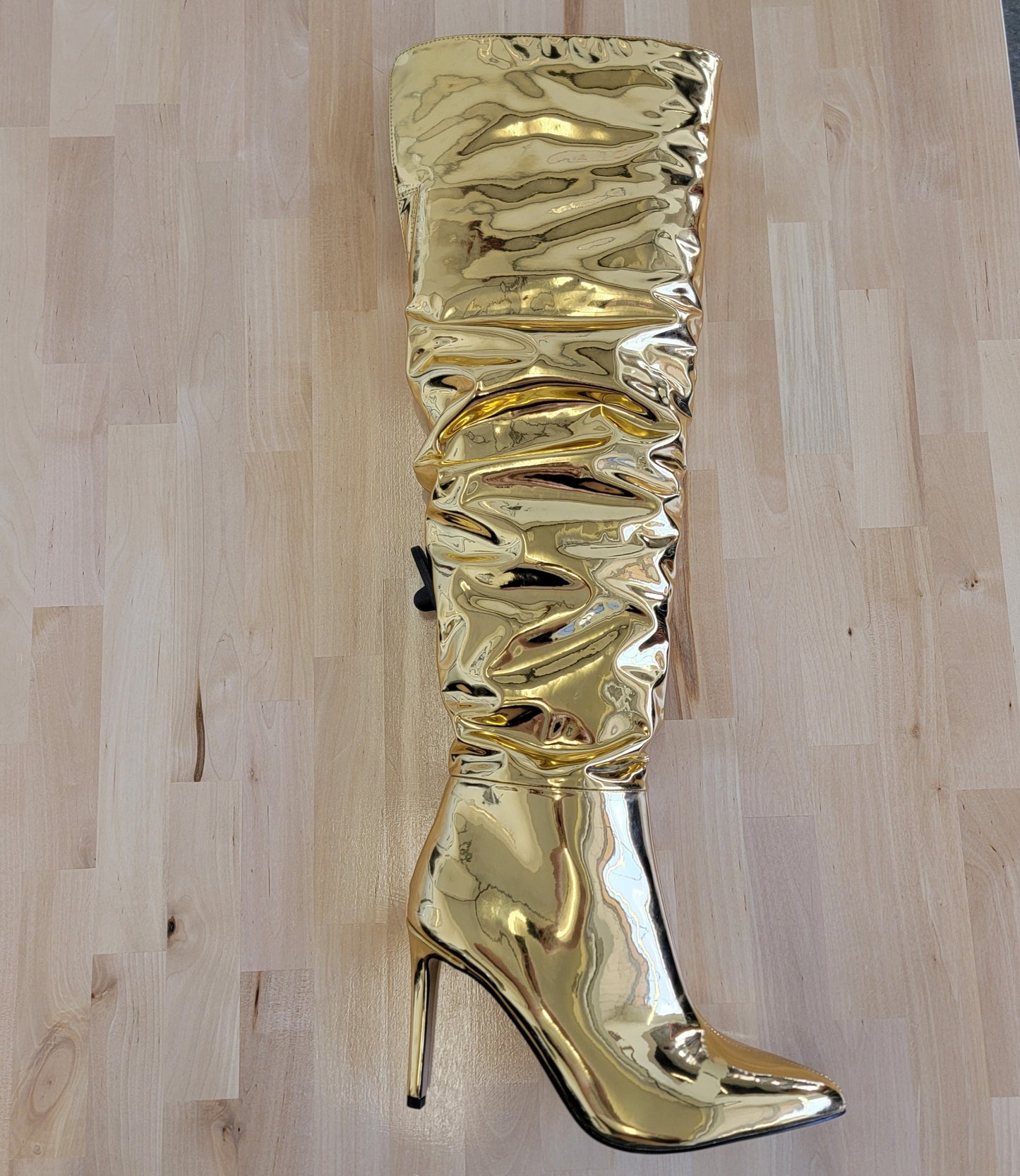INC Gold Boots Sz 8.5