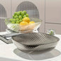 Clear Round PET Salad Bowls Portable Easy Clean Serving Dish | Under $100 | Kitchen + Metal