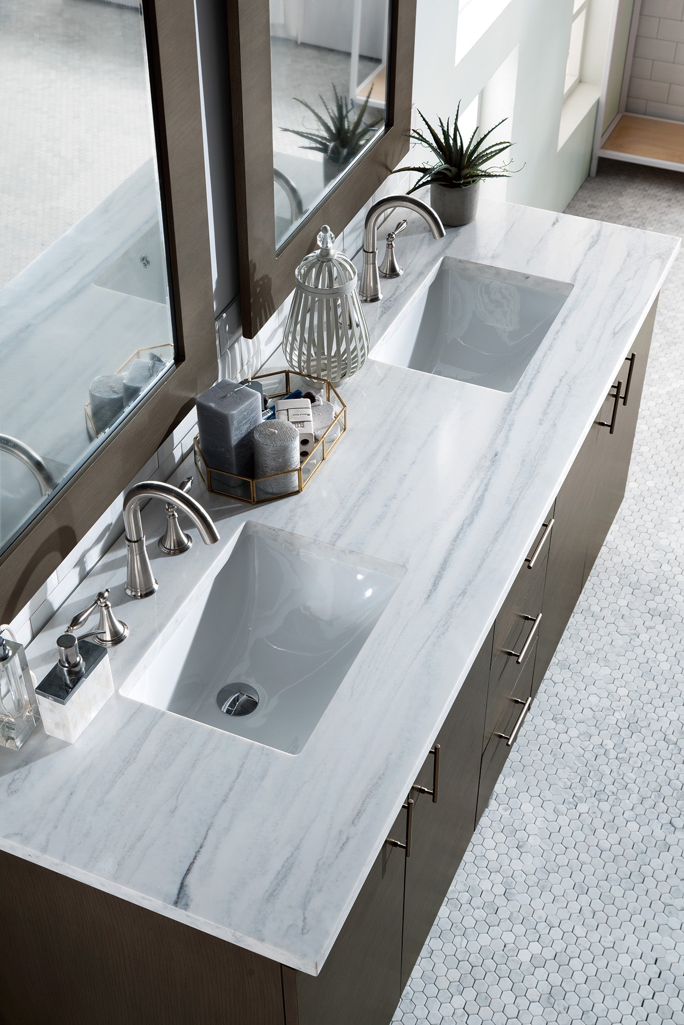 Metropolitan 72" Double Vanity Cabinet