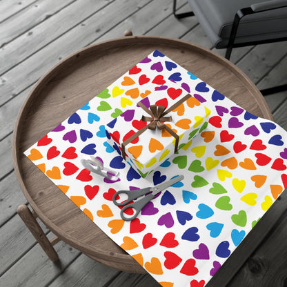 Pride Rainbow Wrapping Paper | Pride