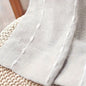 Elegant Embroidered Ball Linen Sheer Curtain for Home