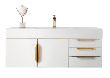 Columbia 48" Single Wall Mount Vanity Cabinet