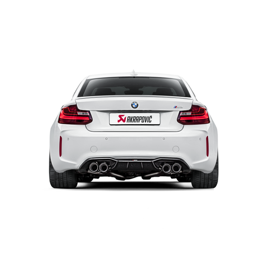 Akrapovic 16-17 BMW M2 (F87) / 2018+ BMW M2 Competition/M2 CS (F87N) Rear Carbon Fiber Diffuser - Hi