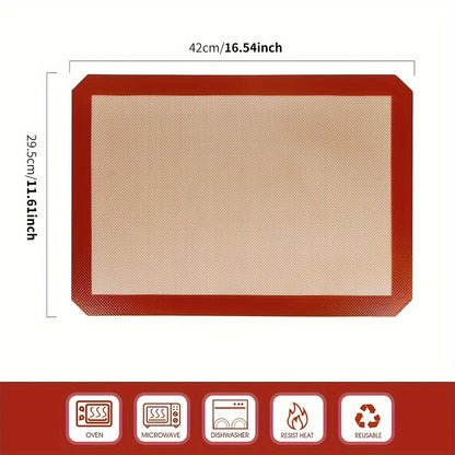 Reusable Nonstick Silicone Baking Mat  Easy Oven Use