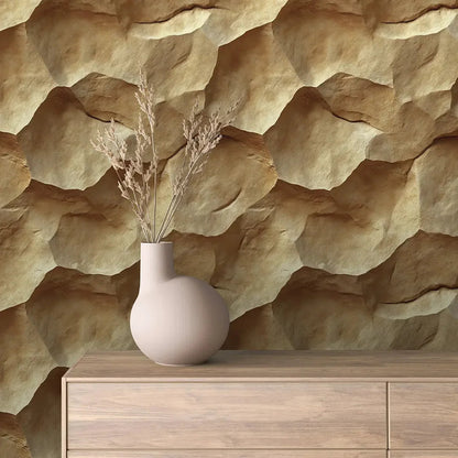 Sun-Kissed Sandstone Layers