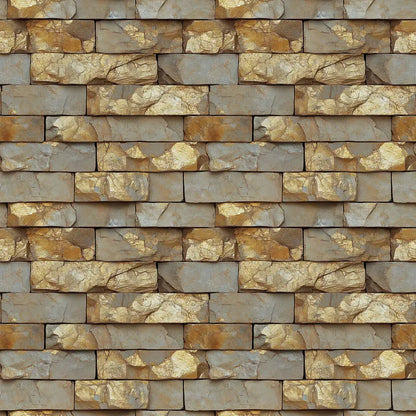 Gilded Earth Ledger Stone