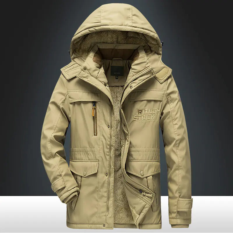 Thick Padded Plush Jacket