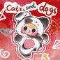 Baby Three Cats and Dogs Plush Series Blind Box