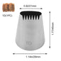 1/3PCS Basket Weave Tips Icing Piping Nozzle