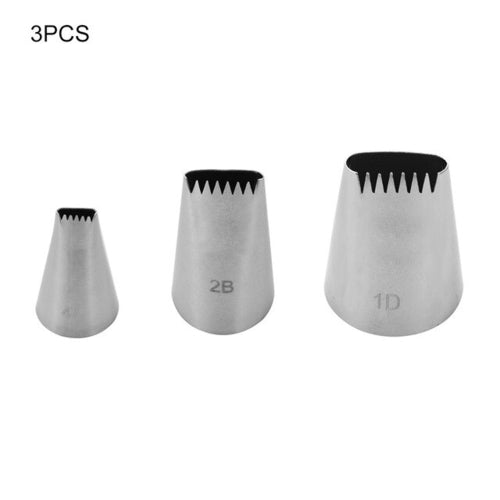 1/3PCS Basket Weave Tips Icing Piping Nozzle