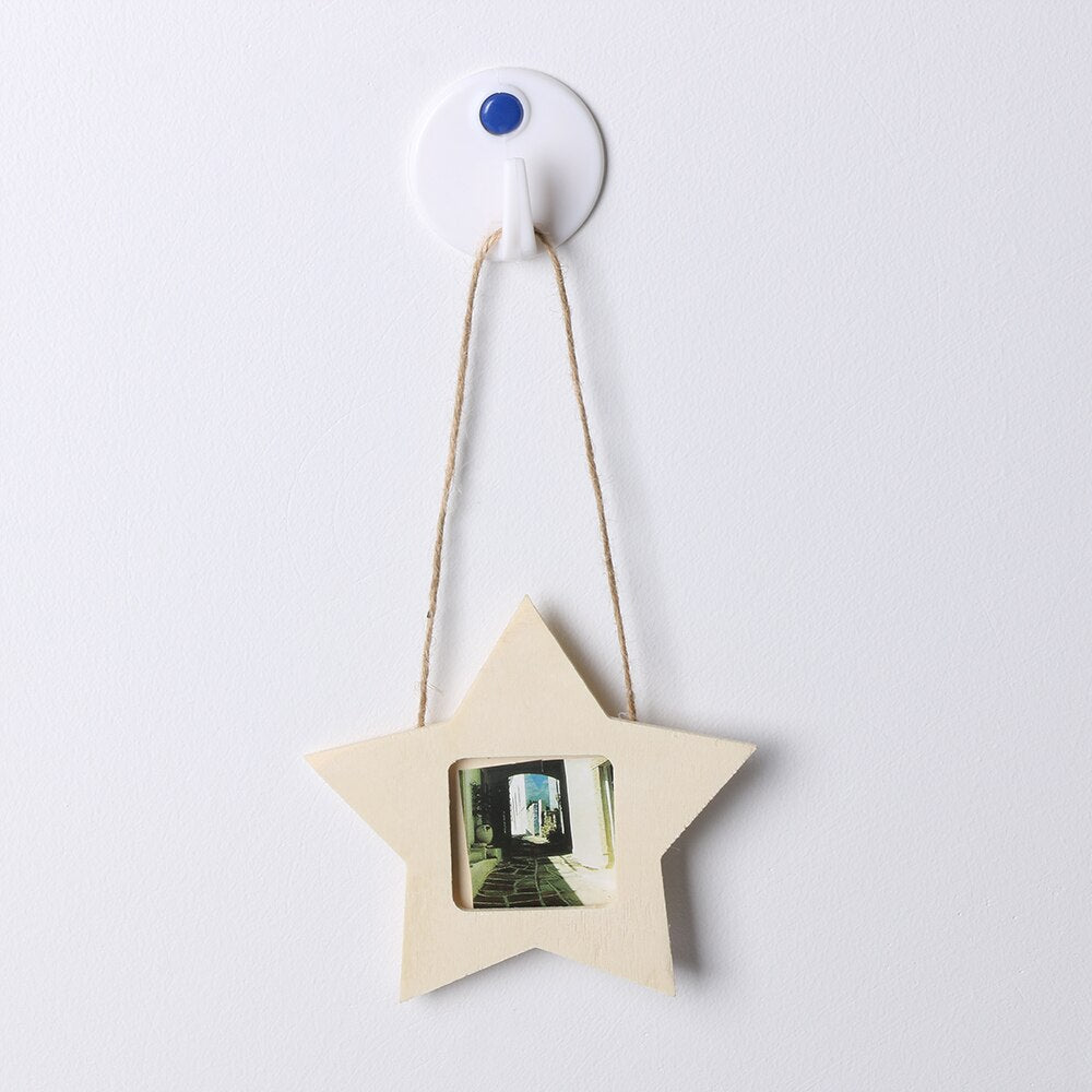 1/3pcs Paintable Wooden Picture Frame Wood Wall
