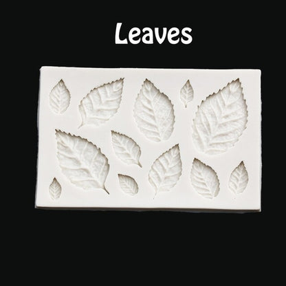 1 Pc Home DIY Chocolate Tree Leaves Shape Cake