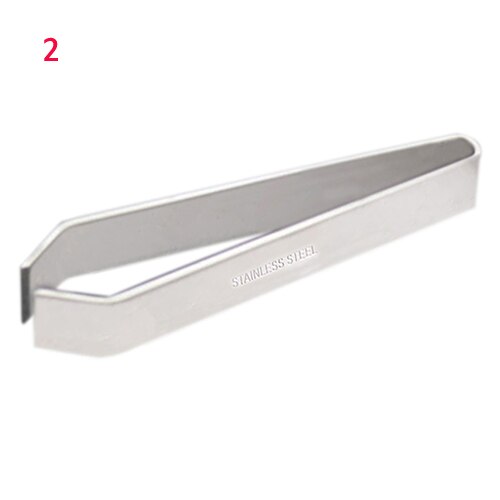 1 Pcs Useful Fish Bone Stainless Steel Tweezers