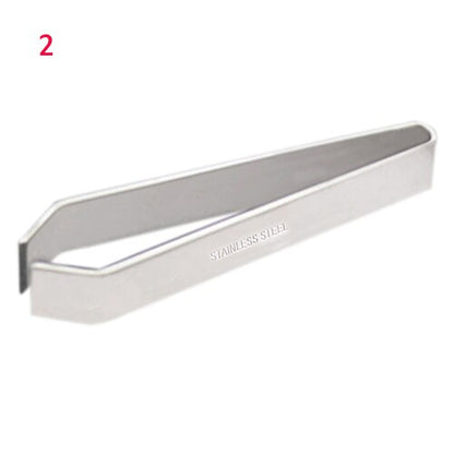 1 Pcs Useful Fish Bone Stainless Steel Tweezers