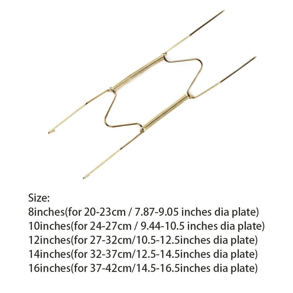 1 Pcs Wall Display Metal Plates Hanger W Shape