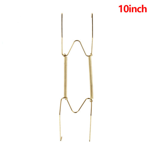 1 Pcs Wall Display Metal Plates Hanger W Shape
