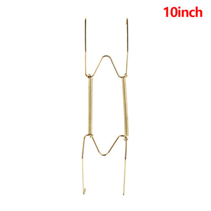 1 Pcs Wall Display Metal Plates Hanger W Shape