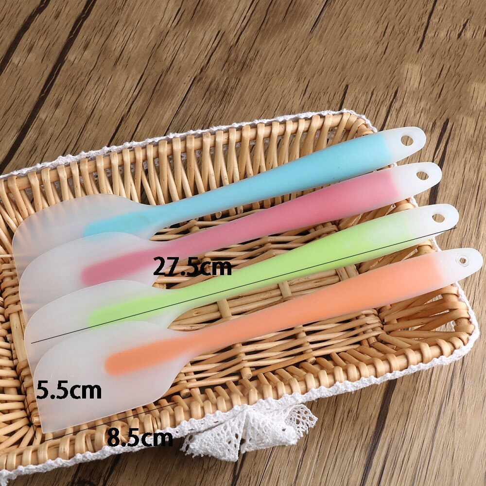 1 Piece Dual Sided Silicone Batter Scraper Ice