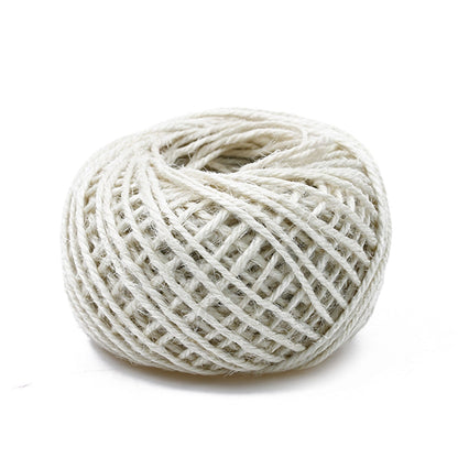 1 Roll Multicolor 50M Natural Burlap Hessian Jute