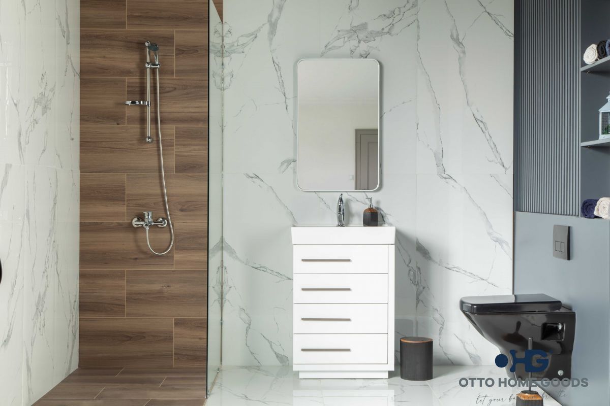 Adora 24" White Bathroom Cabinet