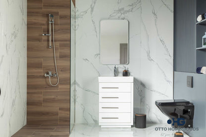 Adora 24" White Bathroom Cabinet