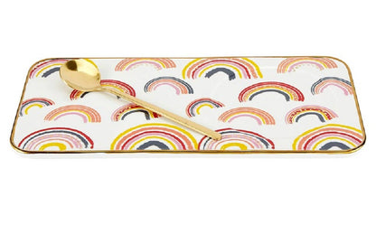 No Storm, No Rainbow Mug, Tray, & Spoon Set