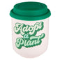 Adopt a Plant Ceramic To Go Mug | Holds 16 oz. | Eco Mug with Silicone