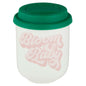 Bloom Baby Ceramic To Go Mug | Holds 16 oz. | Eco Mug with Silicone