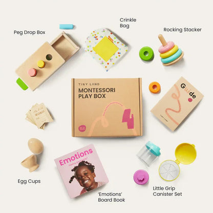 Tiny Land® Montessori Complete Baby Set (0-24 months)