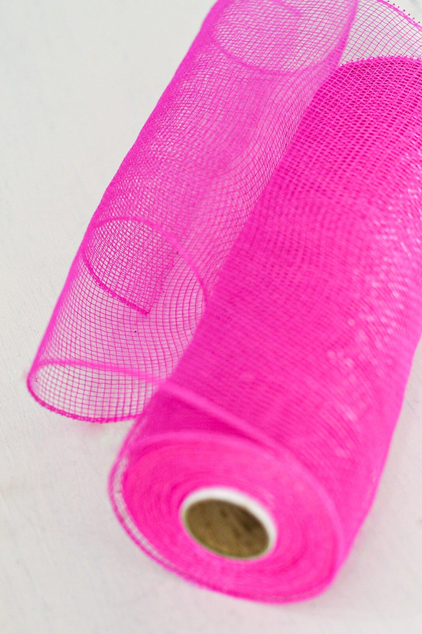 10"X10YD MESH HOT PINK