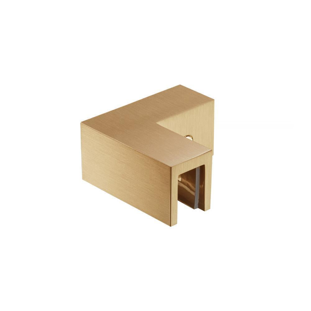 Flusso 10.GGC.4016 90 Degree Glass to Glass Sleeve Over Clamp