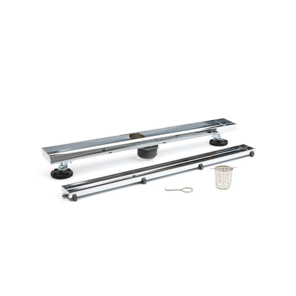 Flusso 10.LDR.2403 24" Tile Insert Linear Drain with 2" Outlet