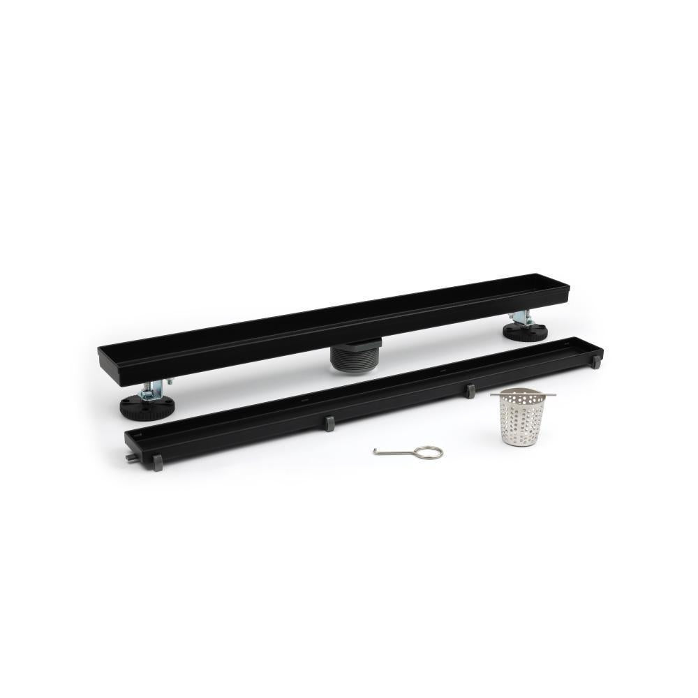 Flusso 10.LDR.2403 24" Tile Insert Linear Drain with 2" Outlet