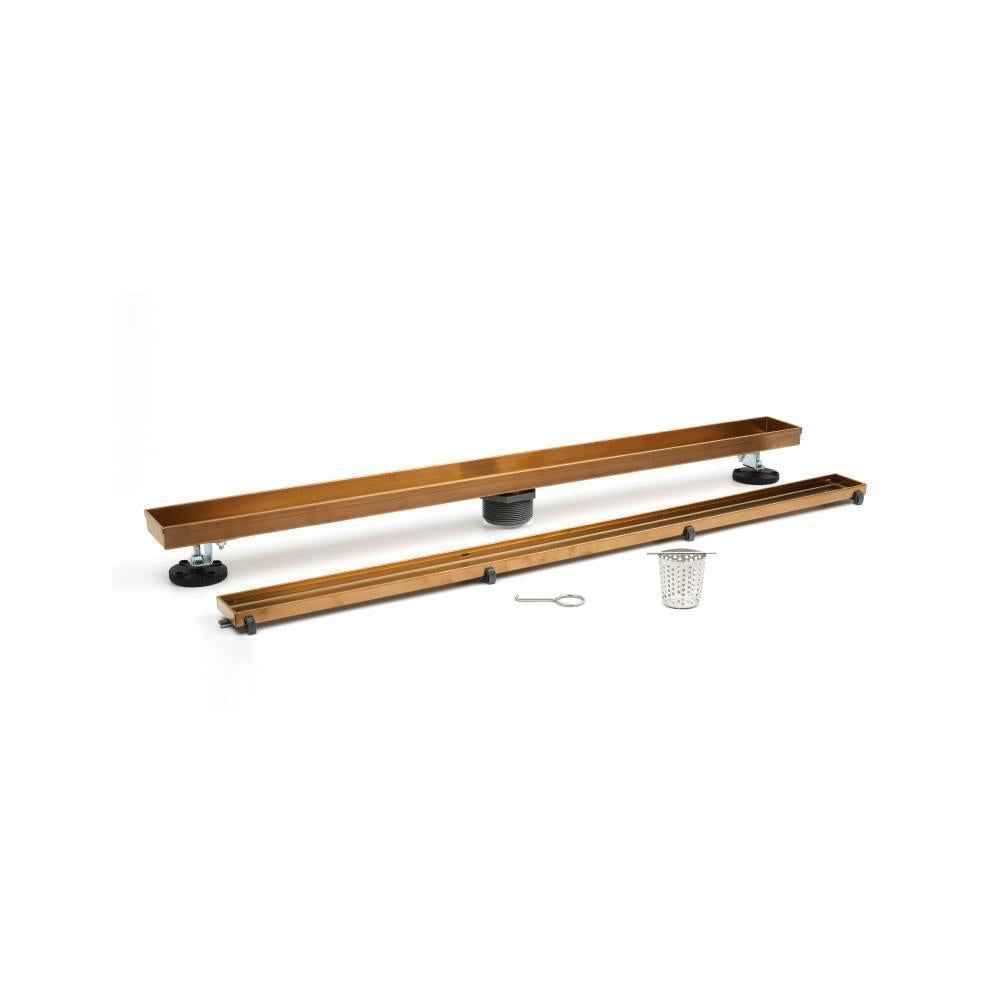 Flusso 10.LDR.3203 32" Tile Insert Linear Drain with 2" Outlet