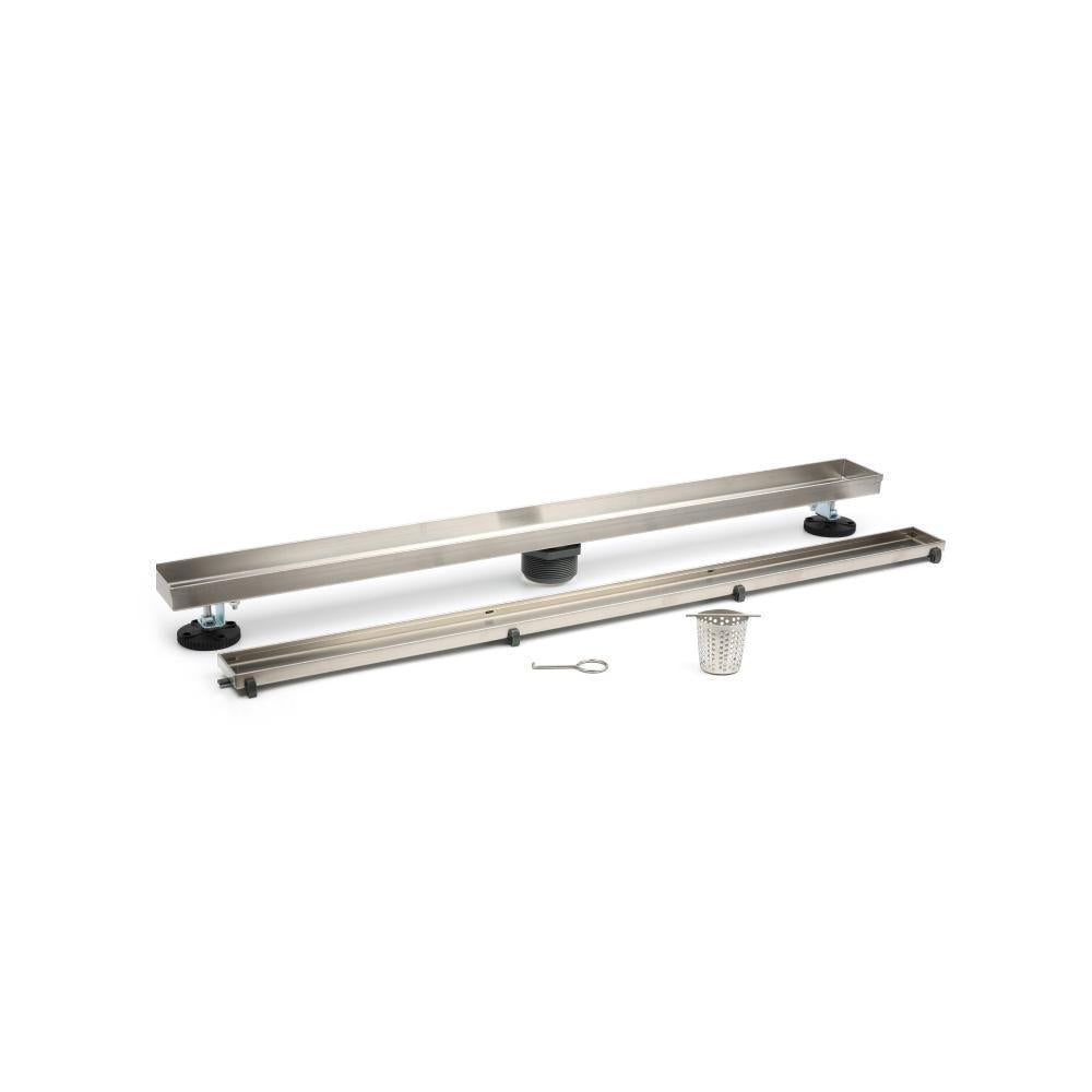 Flusso 10.LDR.3203 32" Tile Insert Linear Drain with 2" Outlet