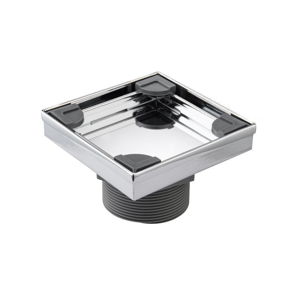 Flusso 10.SQD.0404 4" Tile Insert Floor Drain with 2" Outlet
