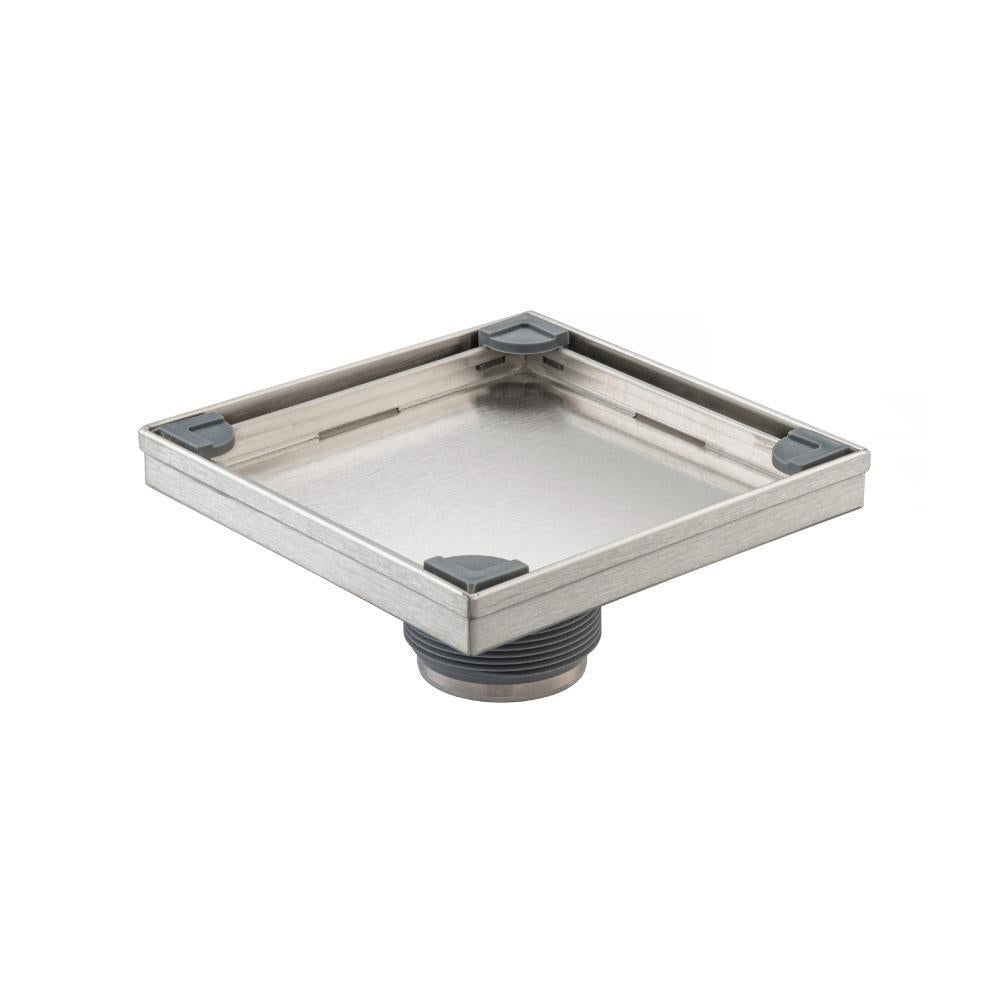 Flusso 10.SQD.0606 6" Tile Insert Floor Drain with 2" Outlet
