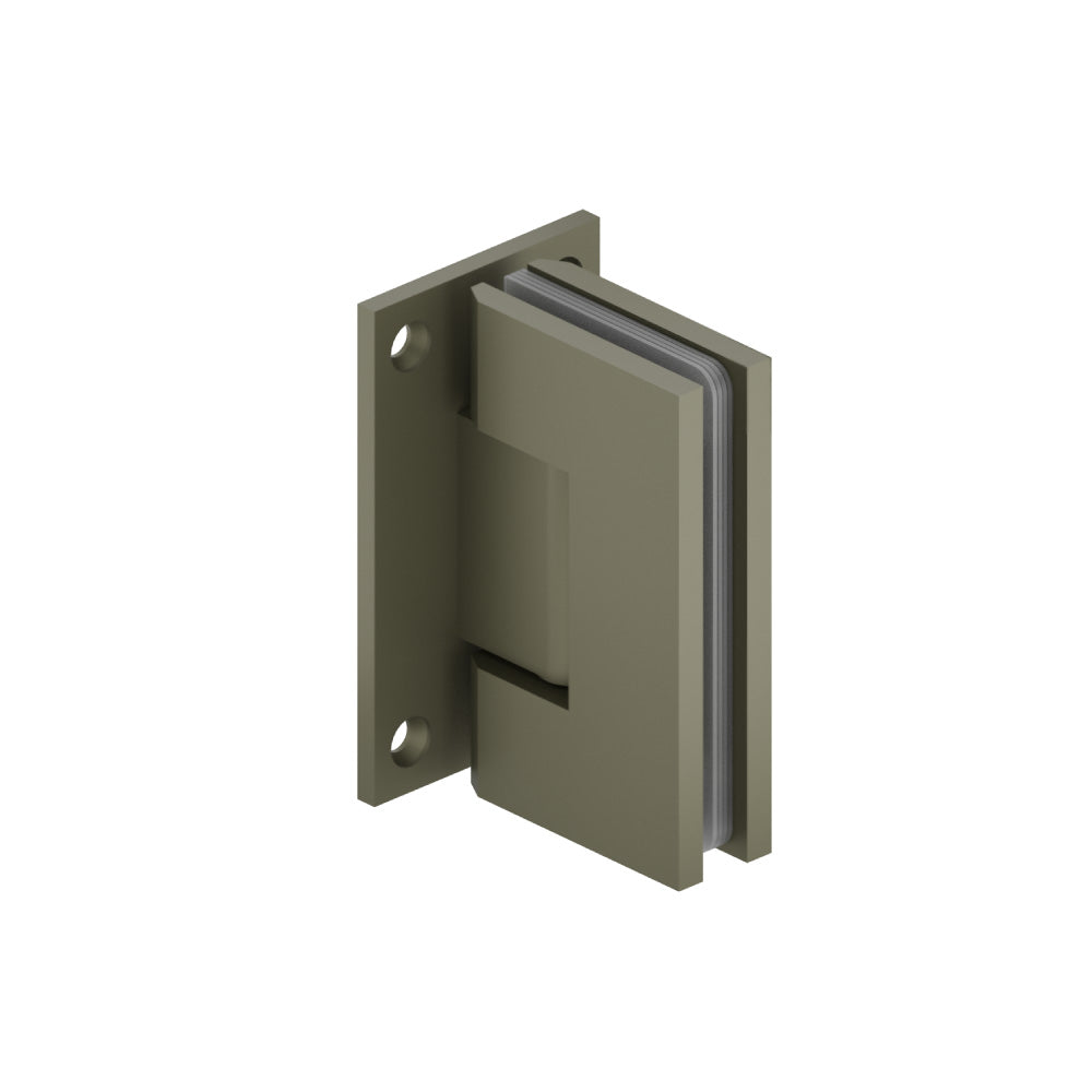 Flusso 10.WGH.5016 Wall To Glass Heavy Duty Self Centering Shower Door Hinge