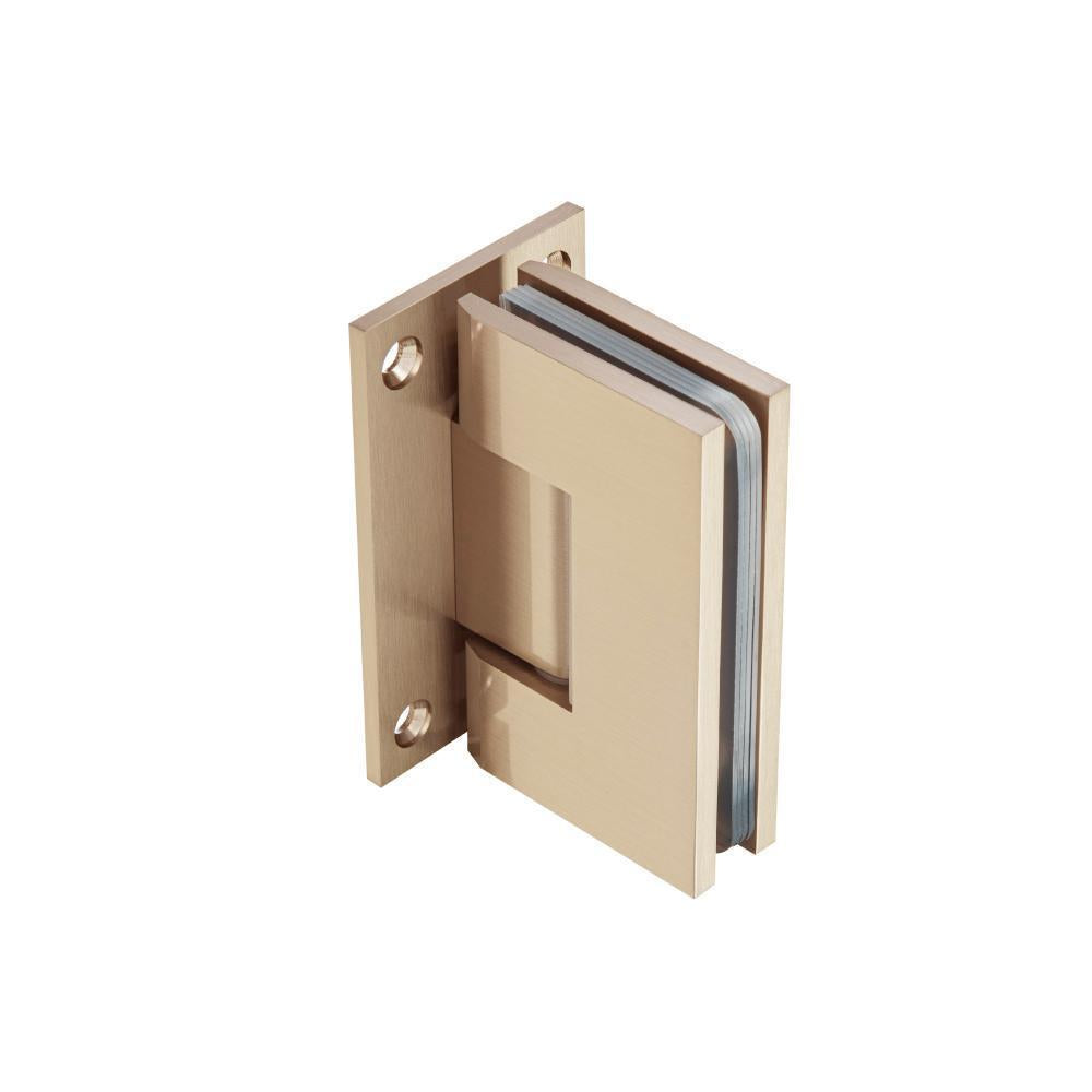 Flusso 10.WGH.5016 Wall To Glass Heavy Duty Self Centering Shower Door Hinge