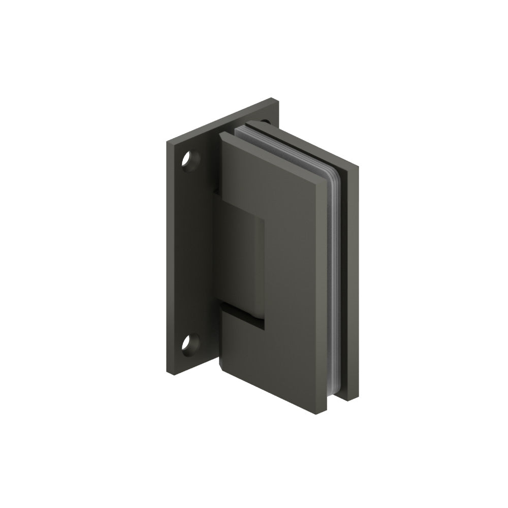 Flusso 10.WGH.5016 Wall To Glass Heavy Duty Self Centering Shower Door Hinge