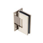 Flusso 10.WGH.5016 Wall To Glass Heavy Duty Self Centering Shower Door Hinge