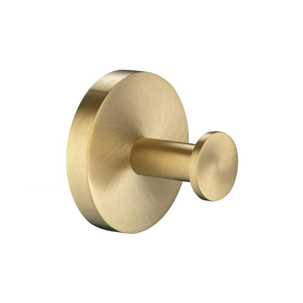 Flusso 100.1001 Brass Bathroom Towel/Robe Hook