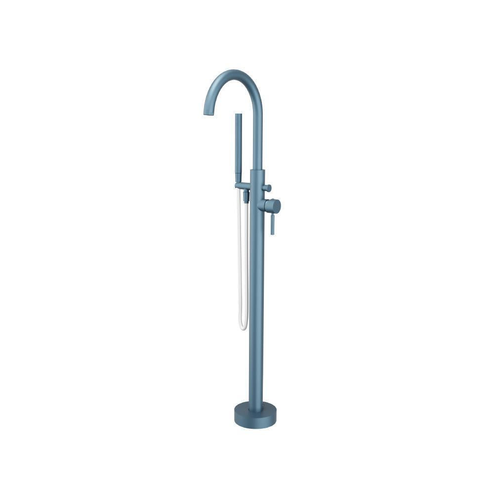 Flusso 100.1170 Freestanding Floor Mount Bathtub/Tub Filler With Hand Shower