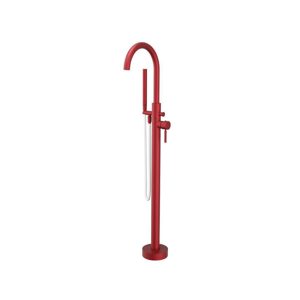 Flusso 100.1170 Freestanding Floor Mount Bathtub/Tub Filler With Hand Shower
