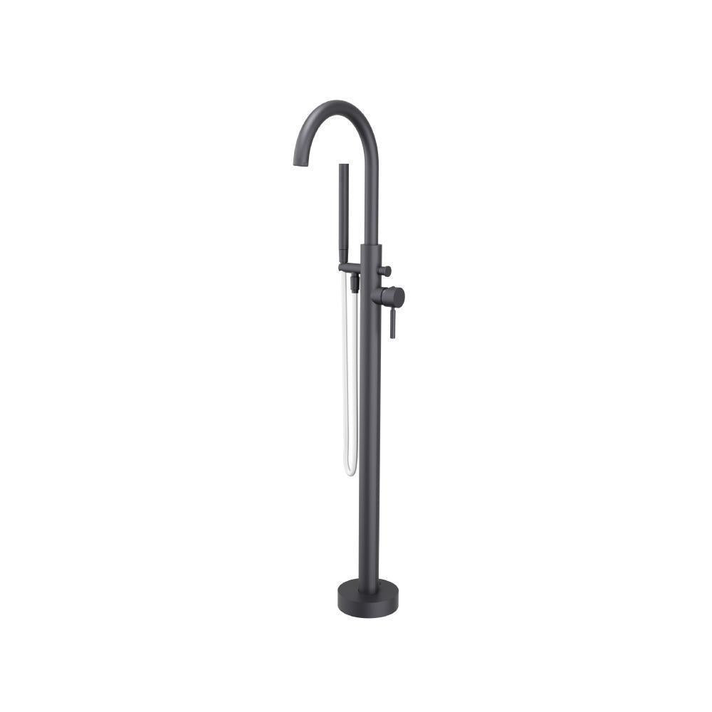 Flusso 100.1170 Freestanding Floor Mount Bathtub/Tub Filler With Hand Shower