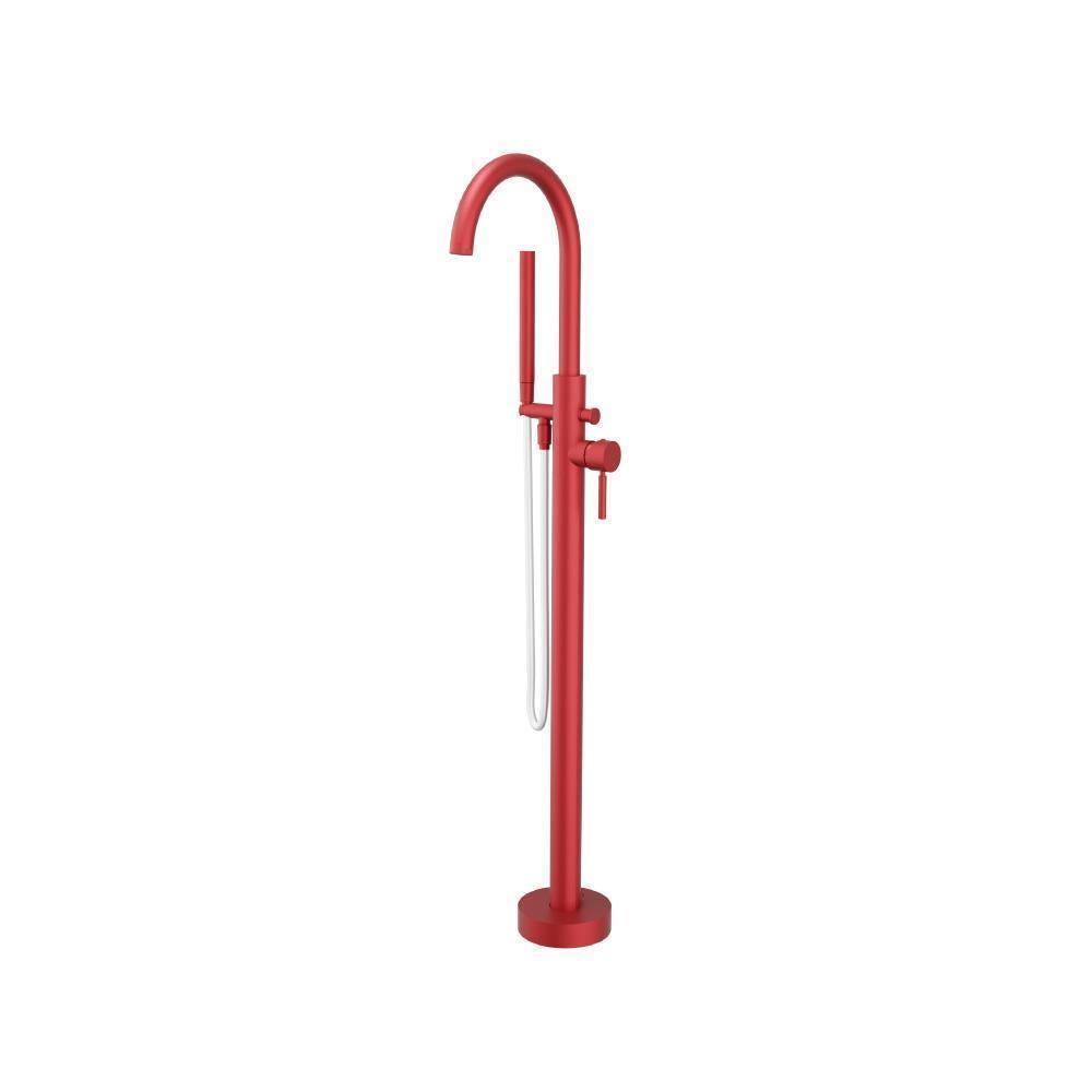 Flusso 100.1170 Freestanding Floor Mount Bathtub/Tub Filler With Hand Shower