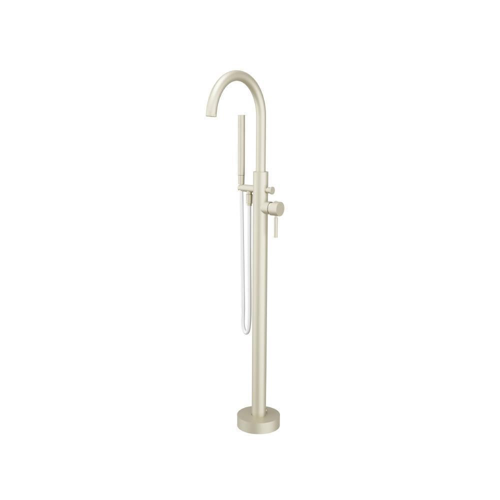 Flusso 100.1170 Freestanding Floor Mount Bathtub/Tub Filler With Hand Shower