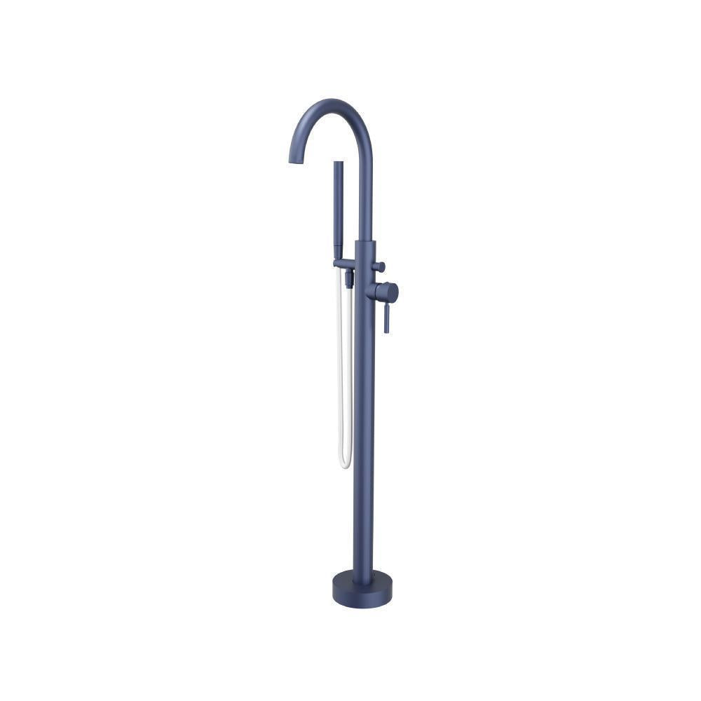 Flusso 100.1170 Freestanding Floor Mount Bathtub/Tub Filler With Hand Shower